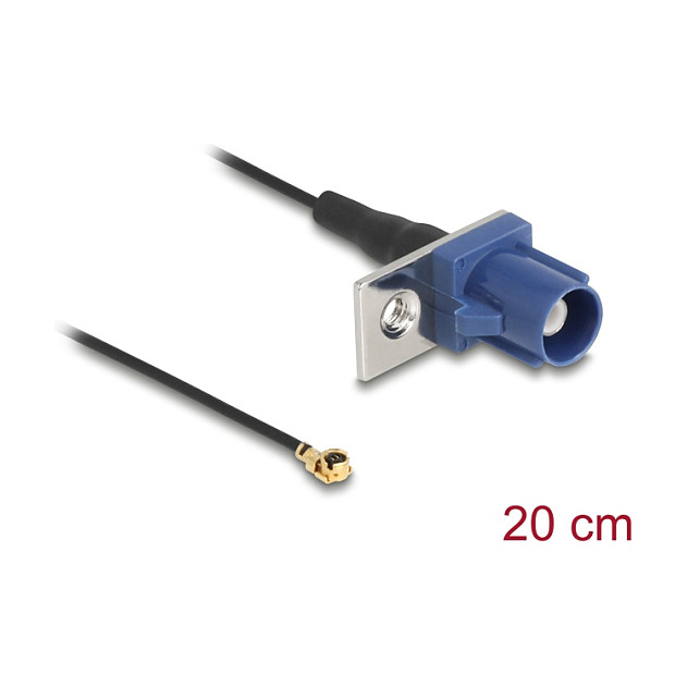 Antenski kabel DELOCK FAKRA C na MHF I (20 cm, 1.13, 50 Ohm)-1