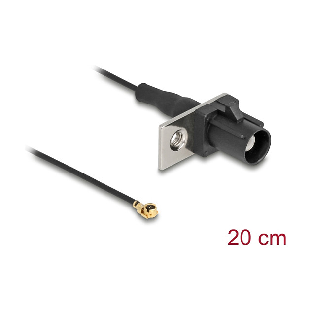Antenski kabel DELOCK 90728 (FAKRA A muški na MHF I muški, 20 cm)-1