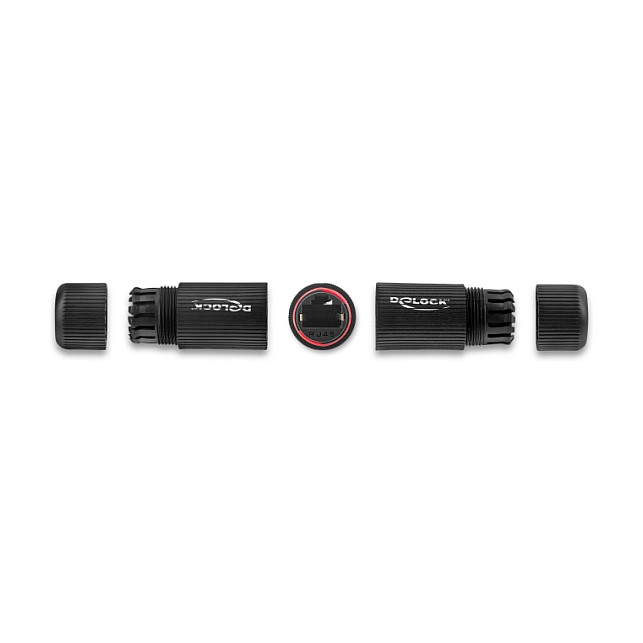 Spojnica za mrežni kabel DELOCK 90780 (RJ45 na RJ45, Cat.6, IP68, M16 navoj)-2