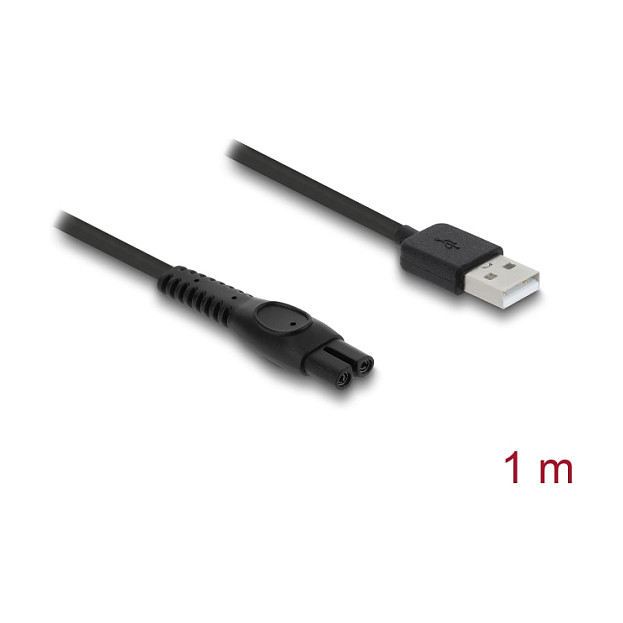 USB kabel za punjenje DELOCK 90981 (1m, za Philips OneBlade / Multigroom)-1