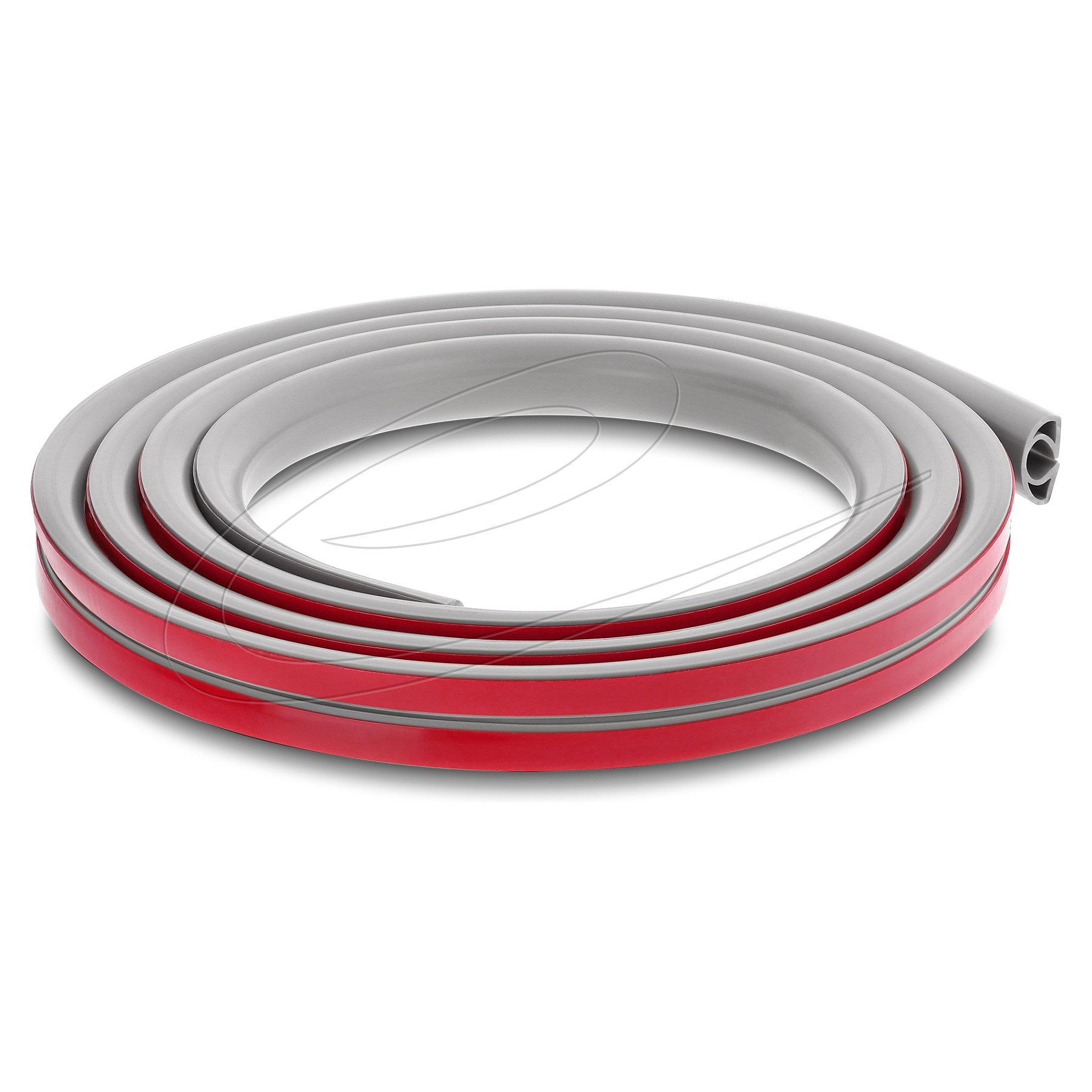 Kanalica za kablove DELOCK PVC fleksibilna 20 x 10 mm (2 m, siva)