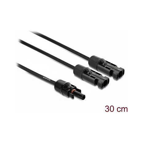 Solarni razdjelni kabel DELOCK DL4 (2x muški na 1x ženski, 30 cm, IP67)-0