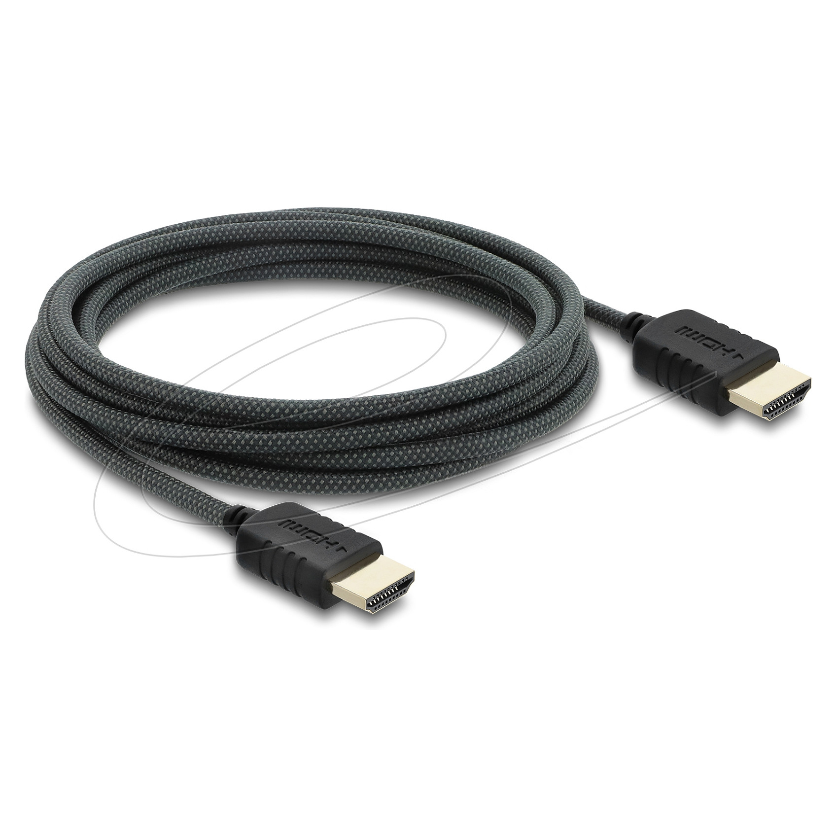 HDMI kabel DELOCK 81683 (3m, 8K 60Hz, 48 Gbps, pleteni)