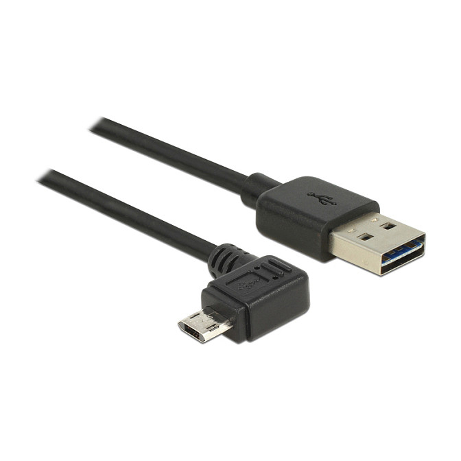 USB kabel DELOCK EASY-USB 2.0 A na Micro-B (kutni, 5m)-1
