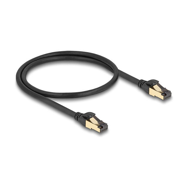 Mrežni kabel DELOCK RJ45 Cat.6A S/FTP 0.5m (Industrijski, za vanjsku uporabu)-1