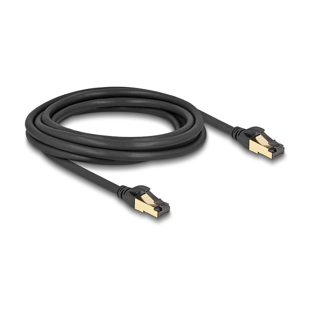 Mrežni kabel DELOCK 80250 Cat.6A S/FTP 3m (Cat.7 sirovi kabel, za vanjsku upotrebu)-1