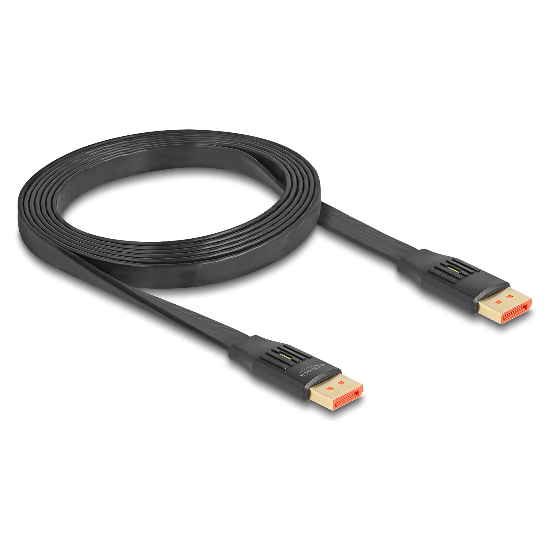 DisplayPort kabel DELOCK 1.4 Flat (8K 60Hz, 2m)