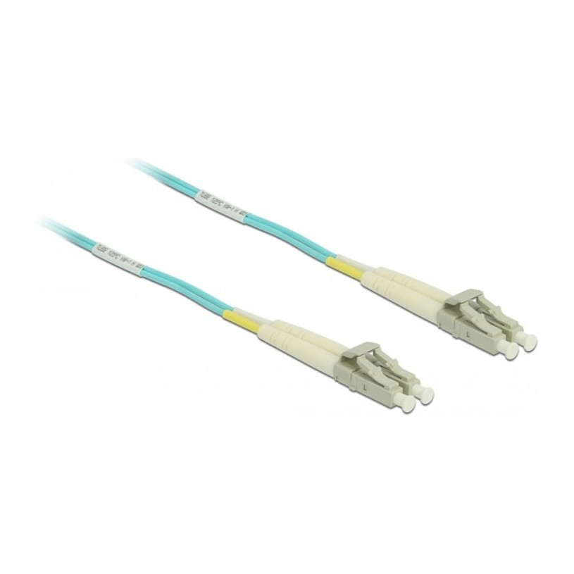 Optički kabel DELOCK 86549 (LC/LC Duplex, Multimode OM3, 0.5m)-0