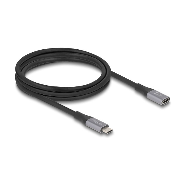 USB-C produžni kabel DELOCK 81202 (USB4 40 Gbps, PD 3.1 240W, 2 m)