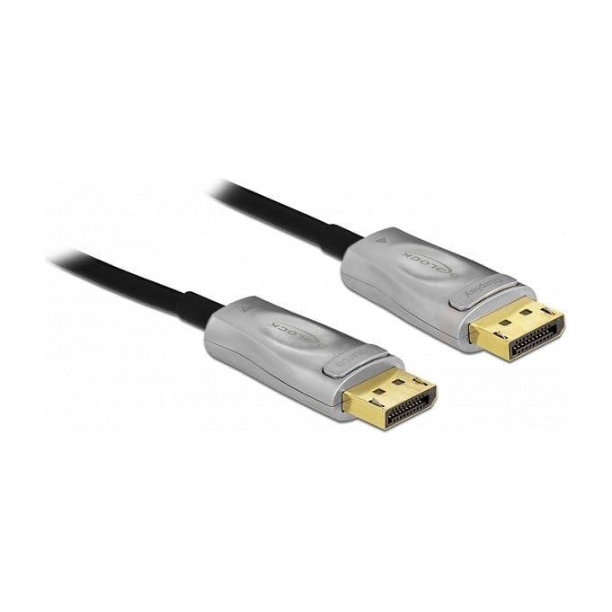 Aktivni optički kabel DELOCK DisplayPort 1.4 10 m (8K@60Hz, AOC, HDR)