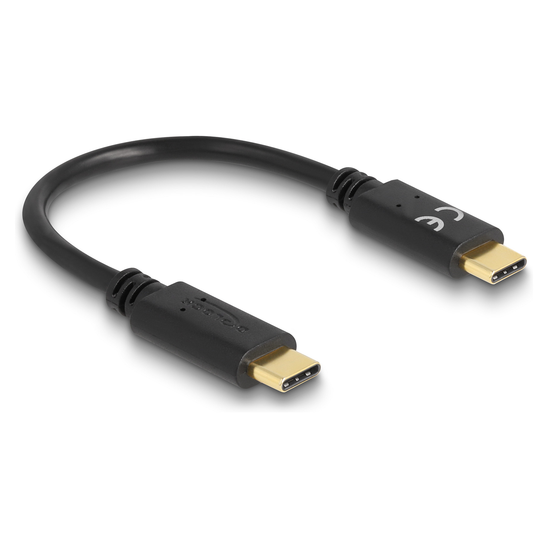 USB-C kabel za punjenje DELOCK 85356 (15 cm, PD 100W, E-Marker, USB 2.0)-1