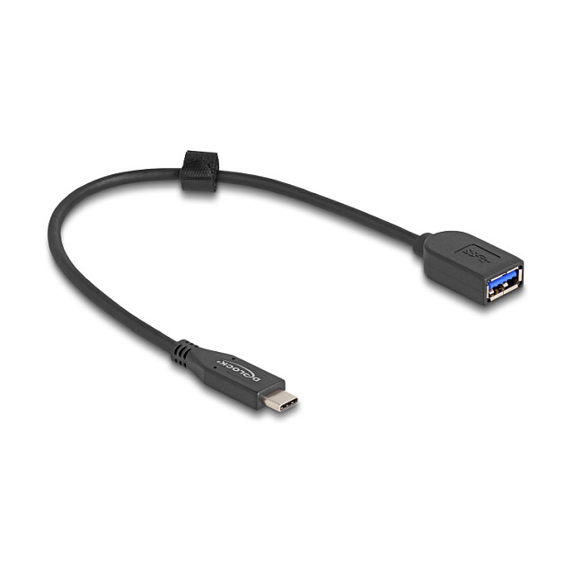 USB-C na USB-A kabel DELOCK 60567 (10 Gbps, 25 cm, koaksijalni)-1