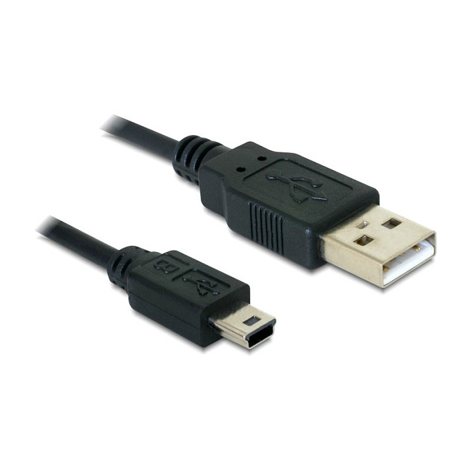 USB kabel DELOCK 2.0-A na mini B 5-pin, 3m