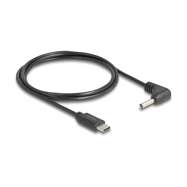 Kabel za napajanje DELOCK 85393 USB-C na DC (3.5 x 1.35 mm, kutni, 1.5 m, 5V / 3A)-1