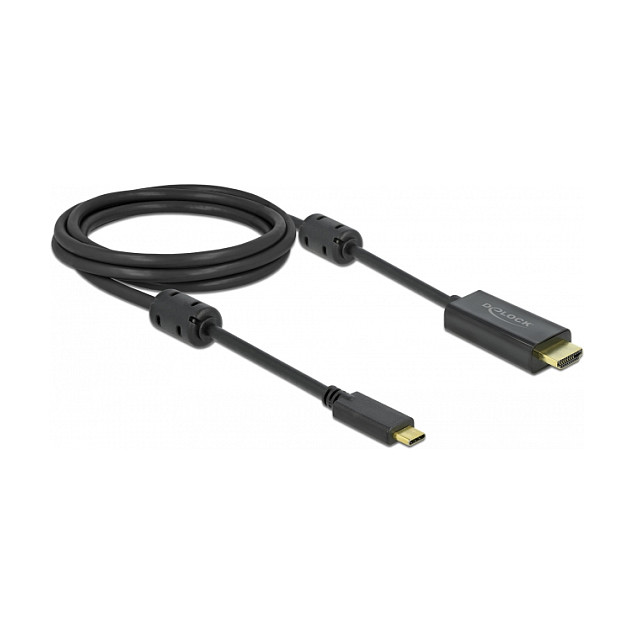 USB-C na HDMI kabel DELOCK 85970 (Aktivni, 4K 60 Hz, DP Alt Mode, 2 m)