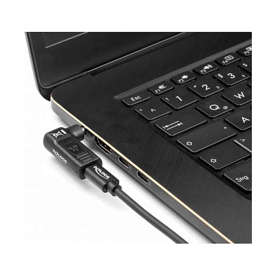 Adapter DELOCK 60007 (USB-C na Dell 4.5x3.0mm, 90°, do 65W)-2