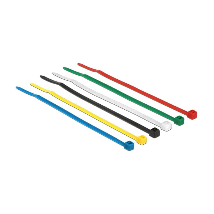 Vezice za kabele DELOCK 100 x 2.5 mm (100 komada, raznobojne)-0