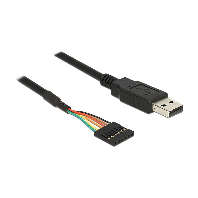 USB na TTL konverter DELOCK 83785 (USB 2.0 na 6-pin, 3.3V, 1.8m)-0