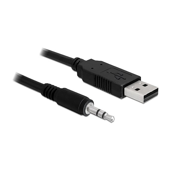 USB konverter DELOCK USB 2.0 na 3.5mm TTL (3.3V, 1.8m, PL2303RA)