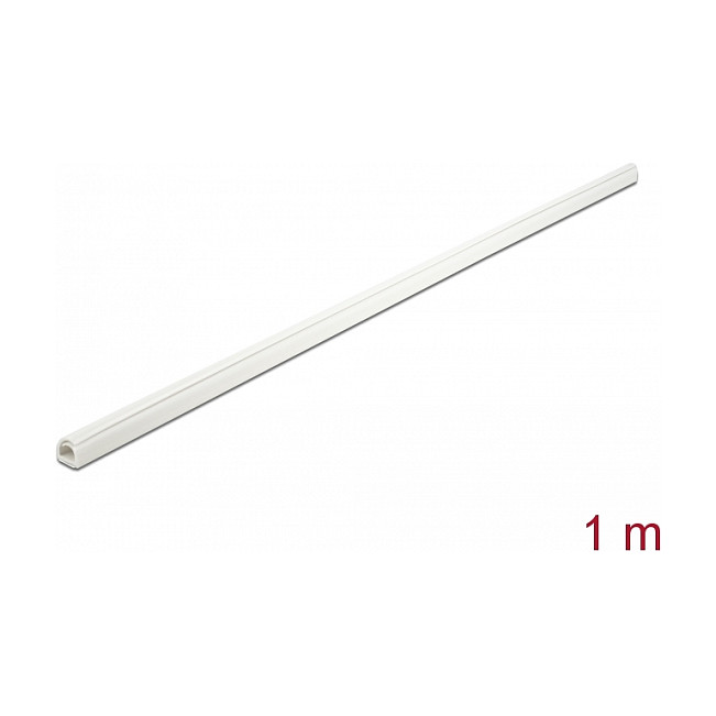 Kanalica za kabele DELOCK Mini 20717 (10x10 mm, 1 m, samoljepljiva, bijela)-1