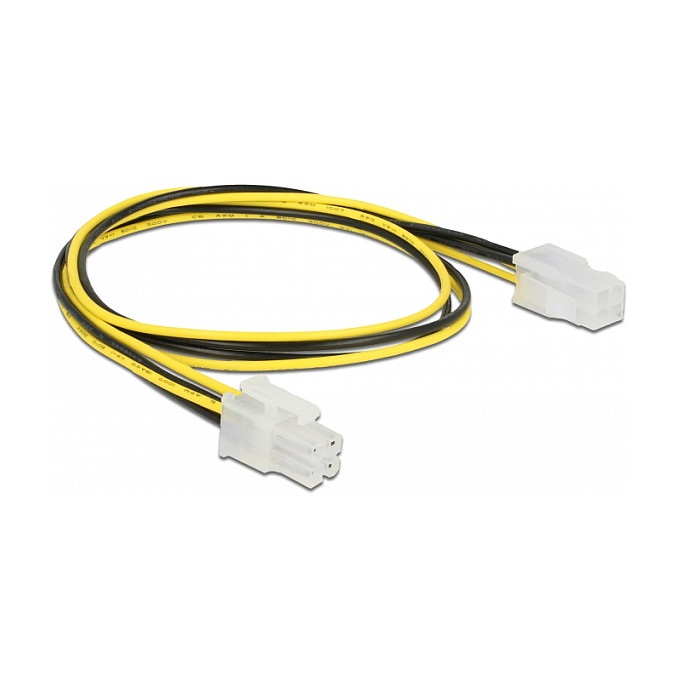 Produžni kabel za napajanje DELOCK P4 4-pin (M) na P4 4-pin (Ž), 50 cm-0