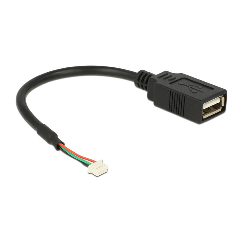 USB Kabel DELOCK Pin Header 1.25mm (4-pin) na USB-A Ženski, 15 cm-0