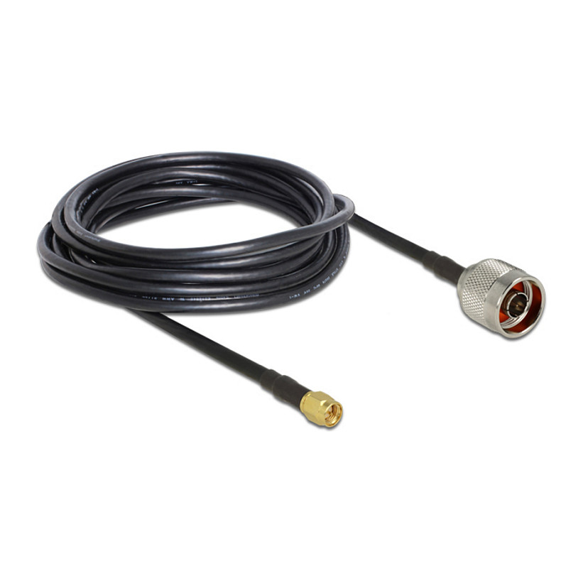Antenski kabel DELOCK N konektor > SMA konektor RG-58 C/U (5 m, 50 Ohm)-0