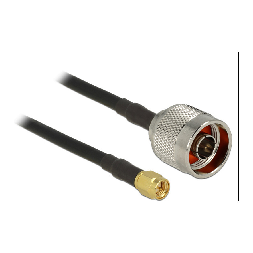Antenski kabel DELOCK N konektor > SMA konektor RG-58 C/U (5 m, 50 Ohm)-1