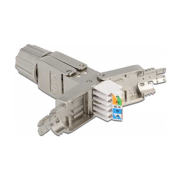 Keystone modul DELOCK 86976 (Cat.6A, STP, montaža bez alata)-1