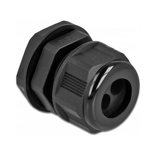 Uvodnica za kabel DELOCK PG16 s dvostrukim uvodom (IP68, za 2 kabela 4-8 mm, 2 kom)