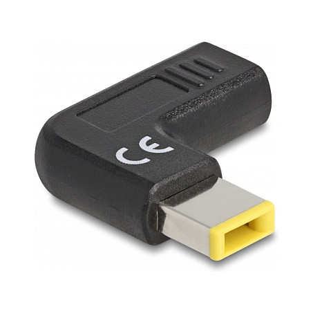 Adapter za punjač DELOCK 60003 USB-C na Lenovo 11.0 x 4.5 mm (90° kutni, do 60W)-1