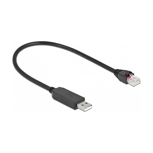 USB na Serijski RS-232 RJ45 adapter DELOCK (FTDI, 25 cm)-1