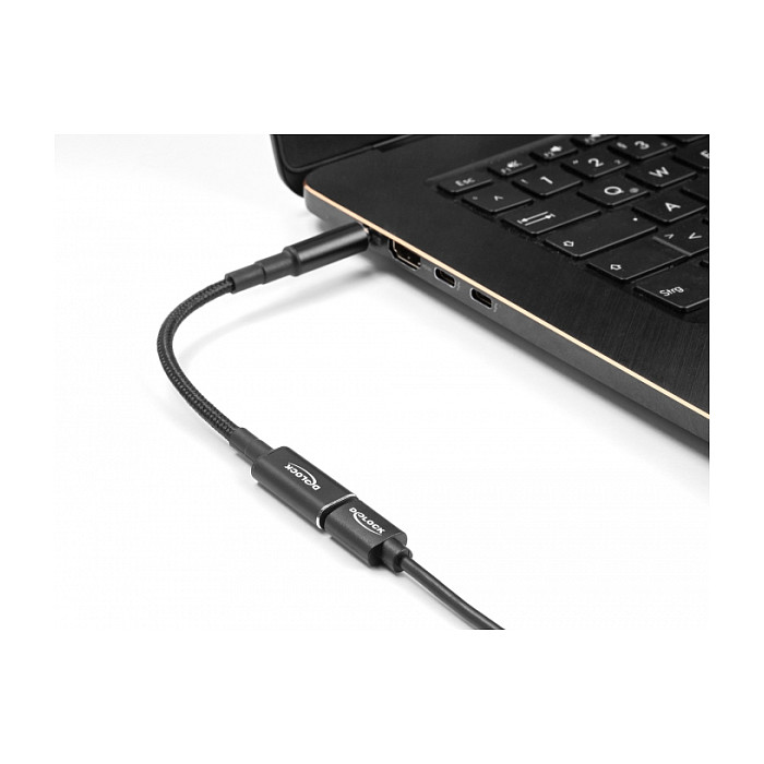 Adapter kabel DELOCK USB-C na Sony 6.0 x 4.3 mm (100W, 15 cm, 90° kutni)-1