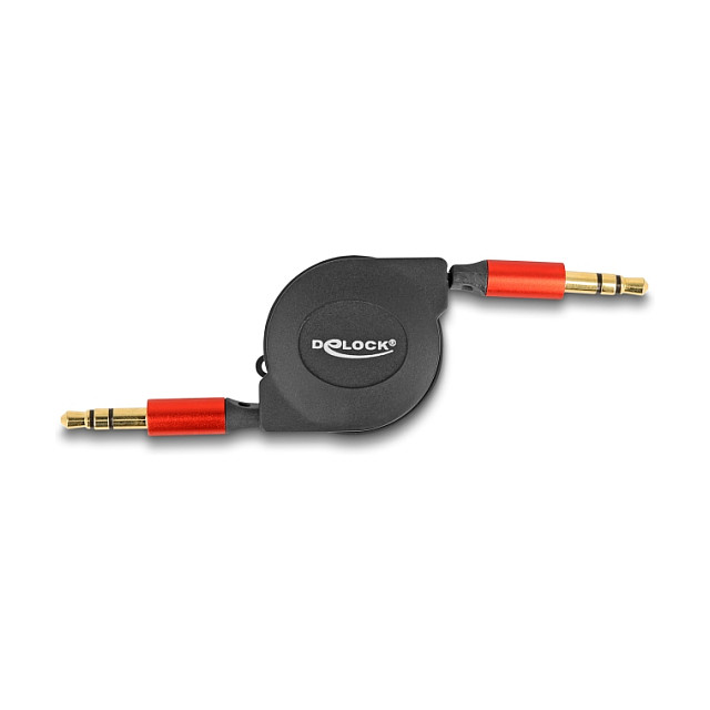 Audio kabel DELOCK 3.5mm na 3.5mm (3-pinski, na uvlačenje, 90 cm)-3