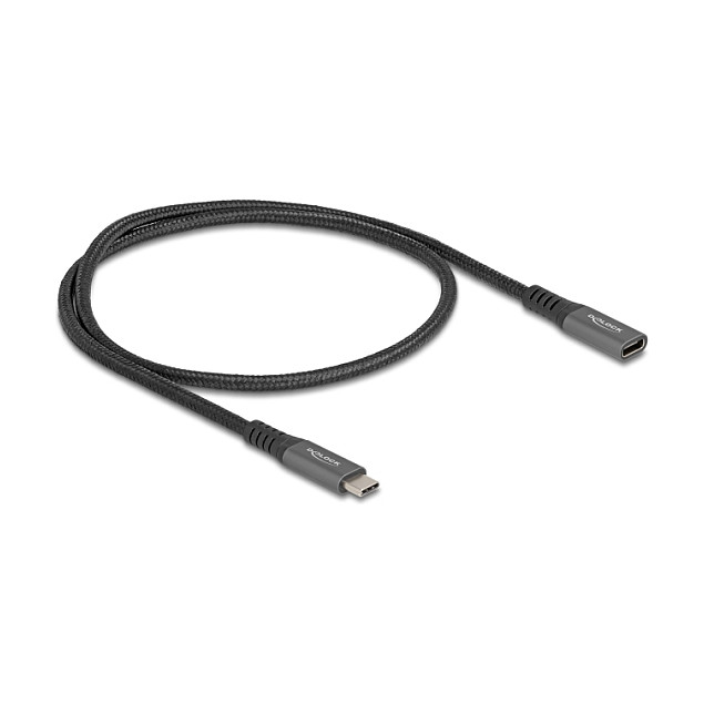 USB-C produžni kabel DELOCK 80021 (10 Gbps, PD 100W, 4K@60Hz, 0.5m)