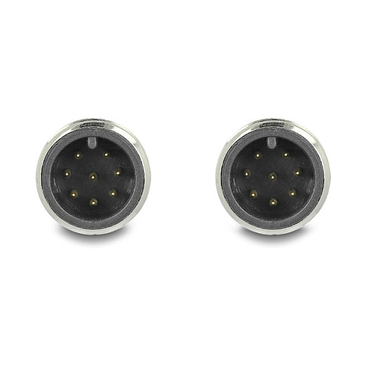 M12 kabel DELOCK 80807 (A-kodiran, 8-pinski, muški na muški, PVC, 2 m, IP67)-1