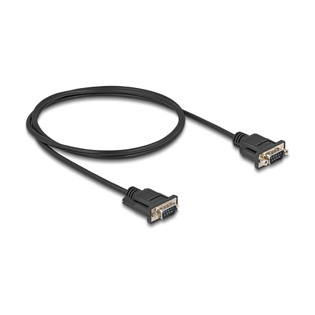 Serijski kabel DELOCK RS-232 D-Sub9 M/M 1m (usko kućište, 11 veza)-0