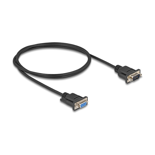 Serijski kabel DELOCK 87833 (RS-232, D-Sub9 M/Ž, 1 m, usko kućište)