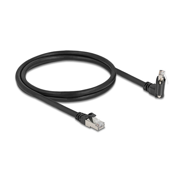GigE kabel za kameru DELOCK 80917 (RJ45 s vijcima, Cat.6 S/FTP, 1 m)-1