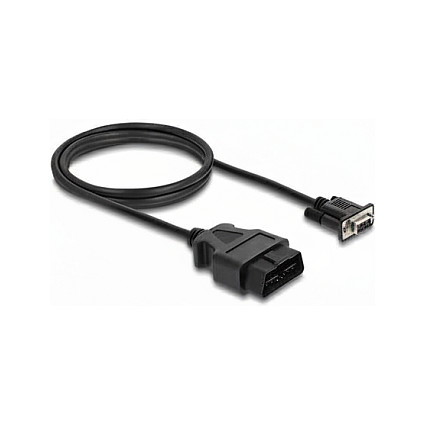 Adapter kabel DELOCK OBD-2 na D-Sub 9-pin ženski, 1.15 m