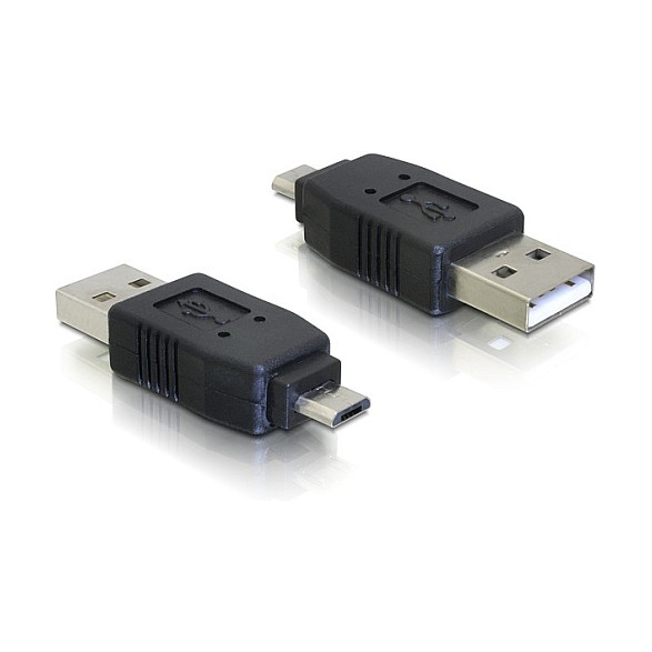 USB Adapter DELOCK 65036 (USB 2.0 Micro-B muški na USB-A muški)