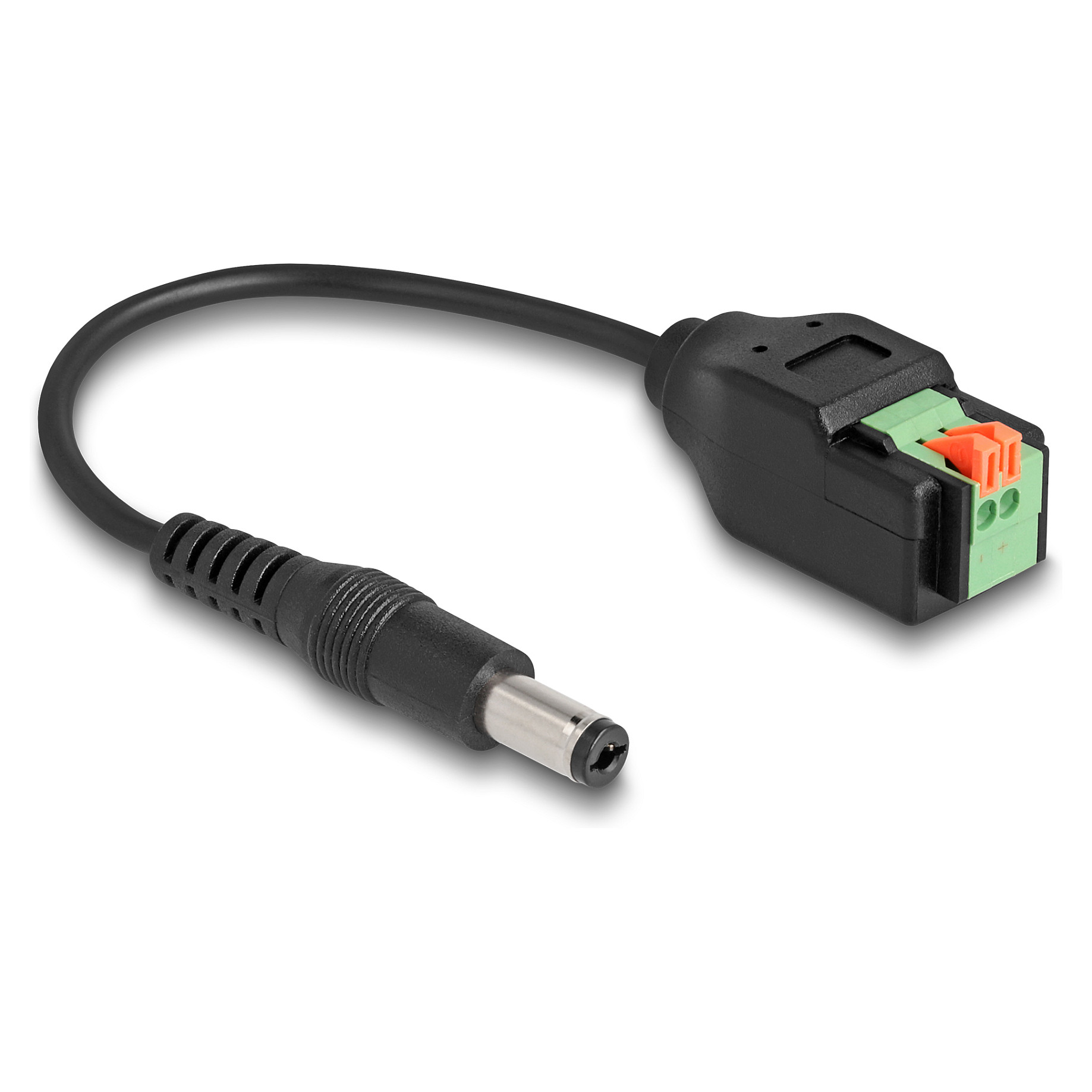 Adapter DELOCK DC 2.1 x 5.5 mm na 2-pinski terminalni blok s prekidačem, 15 cm-1