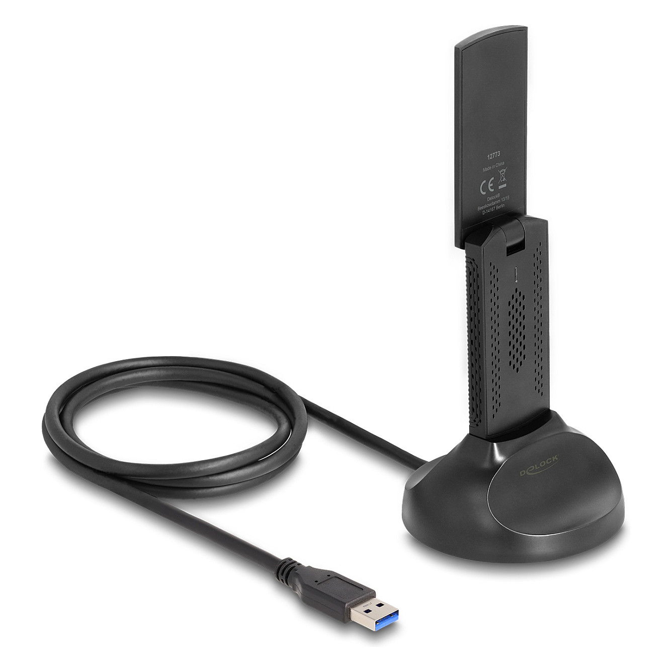 Wi-Fi USB Adapter DELOCK 6E AX3000 (USB 3.2, 2.4/5/6 GHz, 2976 Mbps)-0