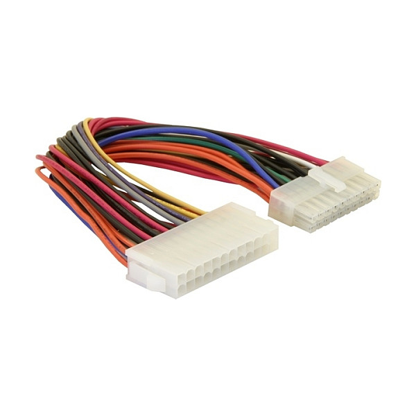 ATX adapter za napajanje DELOCK 65606 (24-pinski ženski na 20-pinski muški, 15 cm)