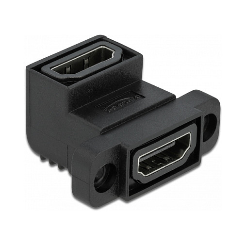 HDMI Adapter Modul DELOCK Easy 45 (90° kutni, za ugradnju, bijeli)-0