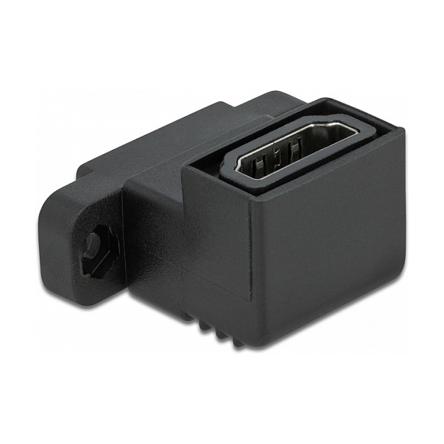 HDMI Adapter Modul DELOCK Easy 45 (90° kutni, za ugradnju, bijeli)-1