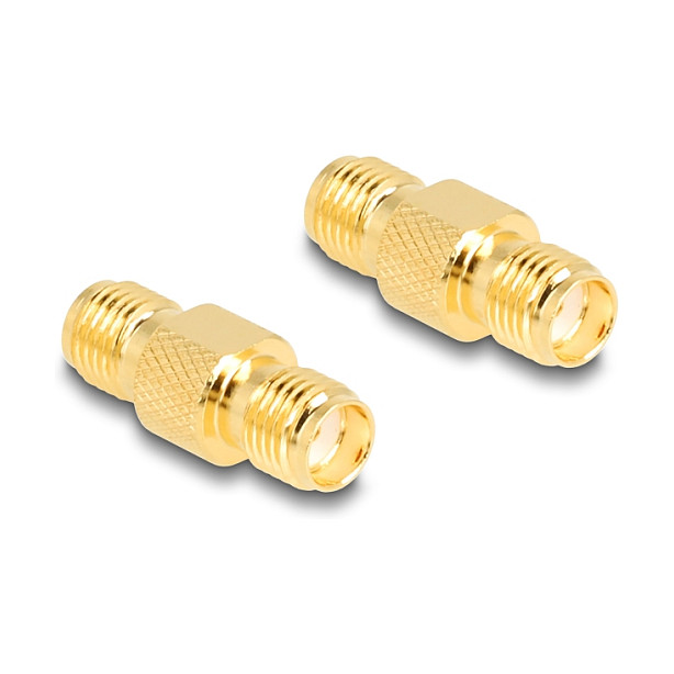 Adapter DELOCK SMA utičnica na SMA utičnicu (50 Ohm, pozlaćeni kontakti)-0