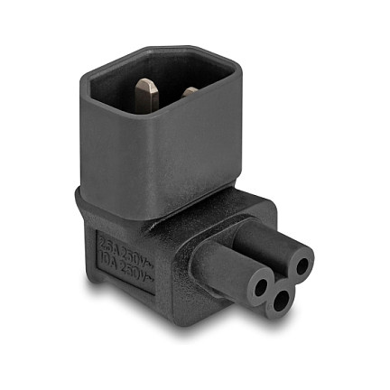 Mrežni adapter DELOCK C14 na C5 90° kutni (2.5 A, 65495)
