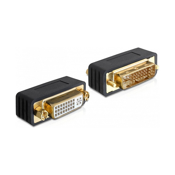 Adapter DELOCK DVI 24+5 M na DVI 24+5 Ž 90° kutni-0