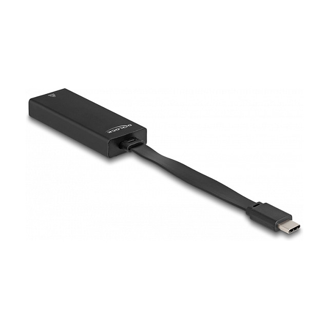 Mrežni adapter DELOCK USB-C na Gigabit LAN (RJ45, ASIX AX88179A, slim)